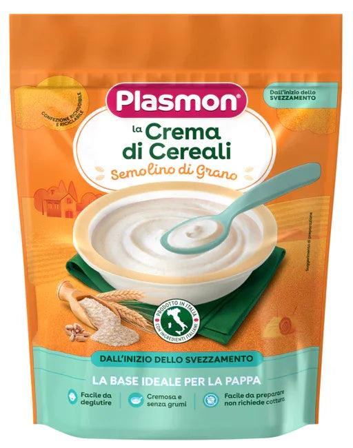 PLASMON CEREALI SEMOLINO DI GRANO 200 G - Farmaspeed