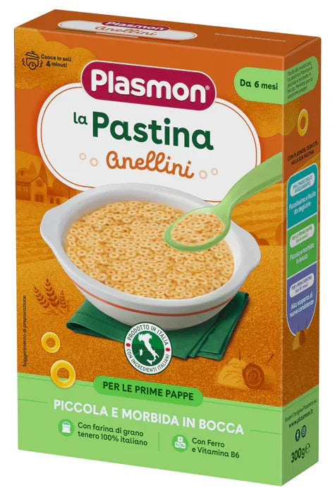 PLASMON PASTA ANELLINI 300 G - Farmaspeed