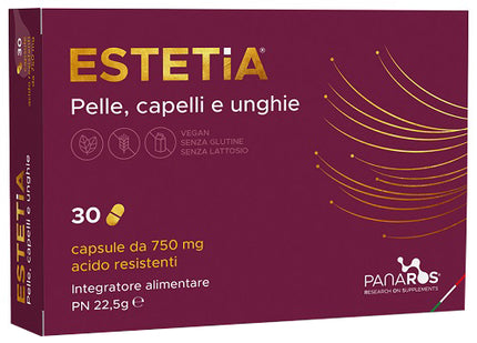 PANAROS ESTETIA PELLI CAPELLI E UNGHIE 30 CAPSULE