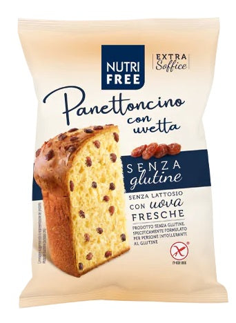 NUTRIFREE PANETTONCINO WITH RAISINS 100 G