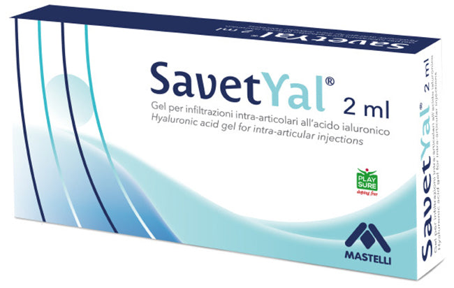 PRE-FILLED INTRA-ARTICULAR SYRINGE SAVETYAL HYALURONIC ACID 40MG 2 ML