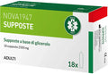 NOVA1947 GLICEROLO 2500MG SUPPOSTE ADULTI 18 PEZZI - Farmaspeed