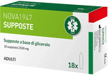 NOVA1947 GLICEROLO 2500MG SUPPOSTE ADULTI 18 PEZZI - Farmaspeed
