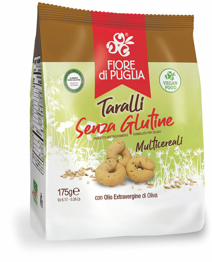 FIORE DI PUGLIA TARALLI MULTICEREALE 175 G