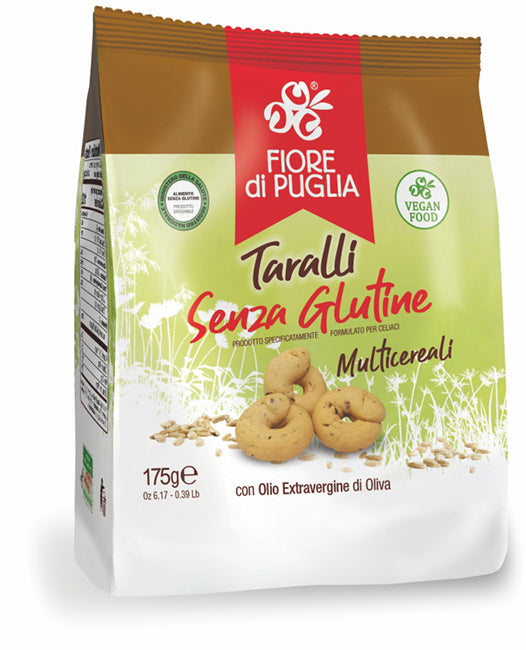 FIORE DI PUGLIA TARALLI MULTICEREALE 175 G