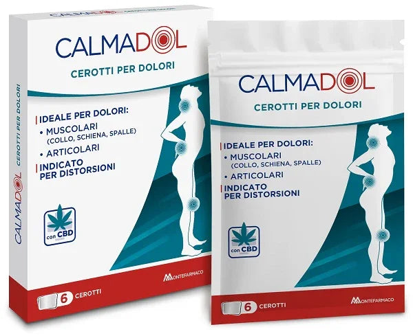 CALMADOL CEROTTO PER DOLORI 6 PEZZI - Farmaspeed