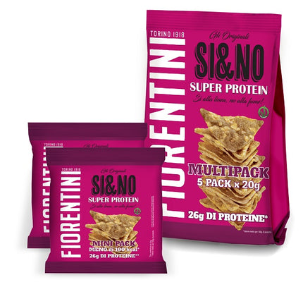 SI&NO SUPER PROTEIN TRIANGOLI 5 MONOPORZIONI DA 20 G