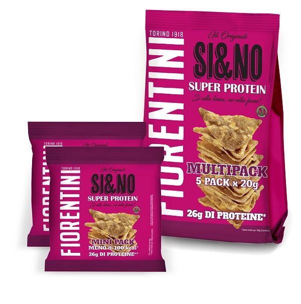 SI&NO SUPER PROTEIN TRIANGOLI 5 MONOPORZIONI DA 20 G