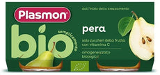 PLASMON OMOGENEIZZATO BIO PERA 2 VASETTI X 80 G - Farmaspeed