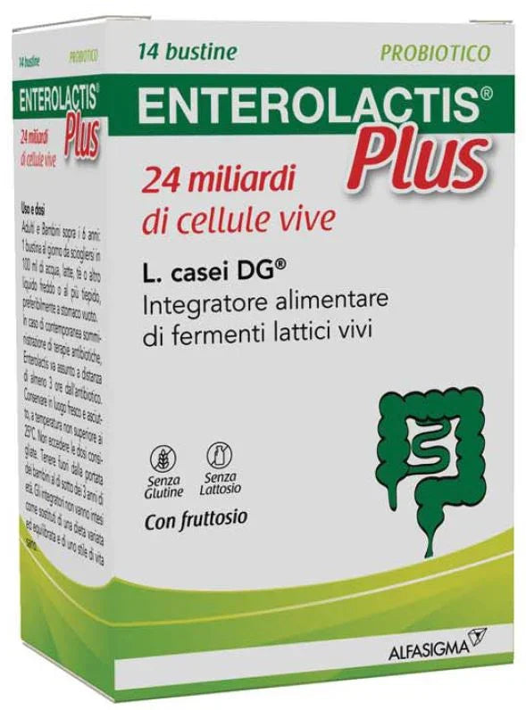 ENTEROLACTIS PLUS 14 BUSTINE - Farmaspeed