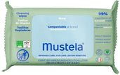 MUSTELA SALVIETTE COMPOSTABILI PROFUMATE 60 PEZZI - Farmaspeed