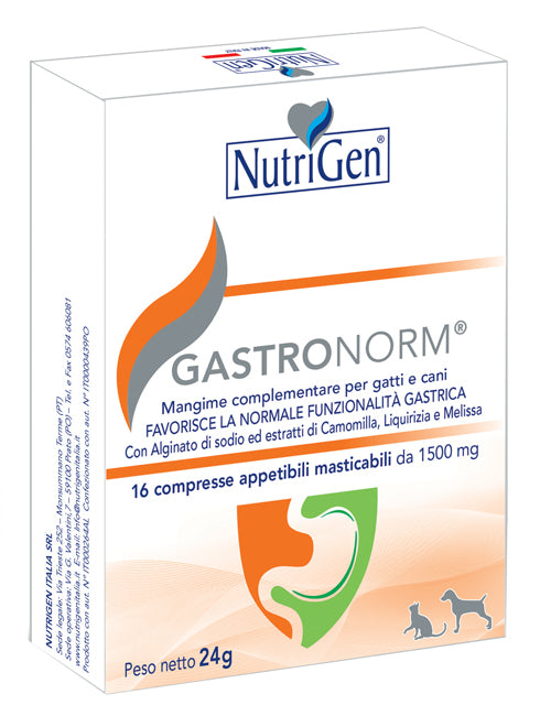 GASTRONORM 16 COMPRESSE NUTRIGEN