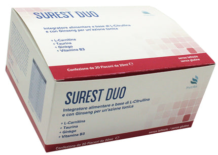 SUREST DUO 20 BOTTLES OF 20 ML