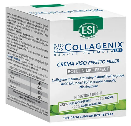 ESI BIOCOLLAGENIX CREMA VISO EFFETTO FILLER 50 ML - Farmaspeed