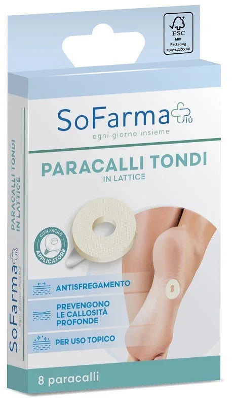 CEROTTO PARACALLO TONDO 8 PEZZI SOFARMAPIU' - Farmaspeed