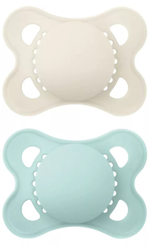 MAM SUCCHIETTO ORIGINAL 2-6 MESI SILICONE NEUTRO 2 PEZZI