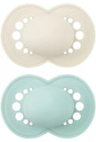 MAM ORIGINAL 6+ SILICONE NEUTRO 2 PEZZI