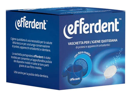 EFFERDENT VASCHETTA PORTAPROTESI - Farmaspeed