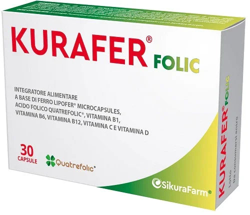 KURAFER FOLIC 30 CAPSULE - Farmaspeed