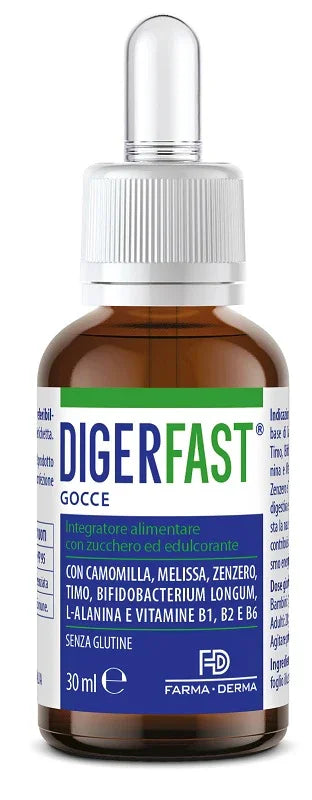 DIGERFAST GOCCE 30 ML - Farmaspeed