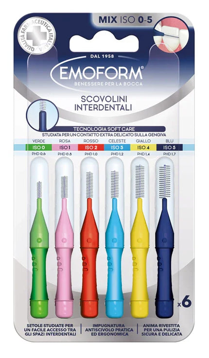 EMOFORM SCOVOLINO MIX 6 PEZZI - Farmaspeed