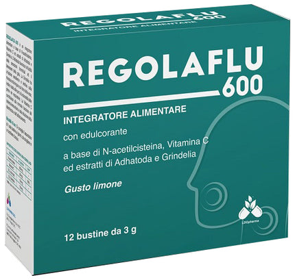 REGOLAFLU 600 12 SACHETS