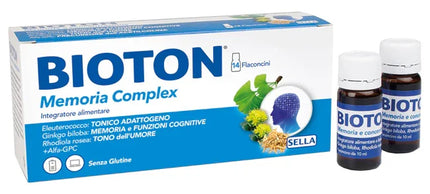 BIOTON MEMORIA COMPLEX 14 FLACONCINI DA 10 ML - Farmaspeed