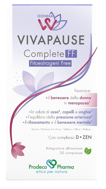 DONNAW VIVAPAUSE COMPLETE FF 30 COMPRESSE