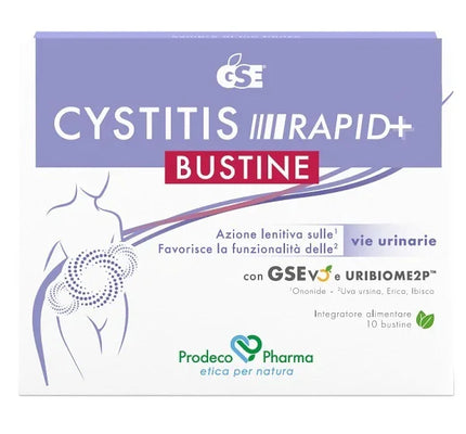 GSE CYSTITIS RAPID+ 10 BUSTINE - Farmaspeed