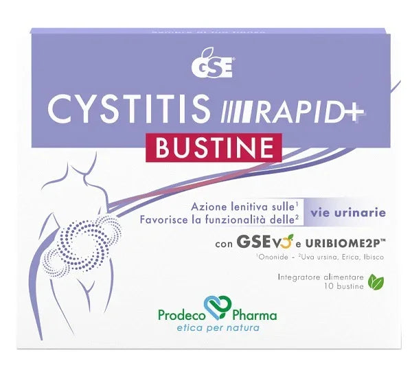GSE CYSTITIS RAPID+ 10 BUSTINE - Farmaspeed