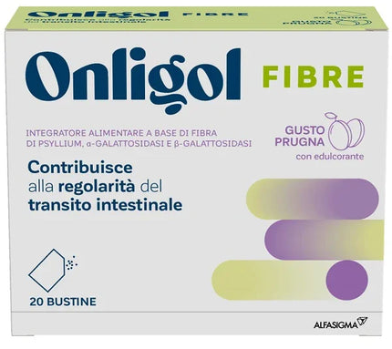 ONLIGOL FIBRE PRUGNA 20 BUSTINE - Farmaspeed