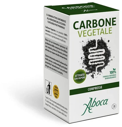 CARBONE VEGETALE 30 COMPRESSE - Farmaspeed
