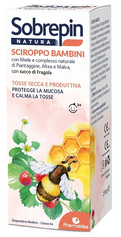 SOBREPIN NATURA SCIROPPO BAMBINI 180 ML - Farmaspeed