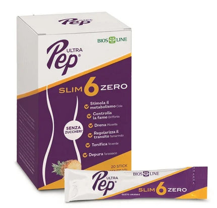 ULTRA PEP SLIM 6 ZERO ANANAS 20 STICK - Farmaspeed