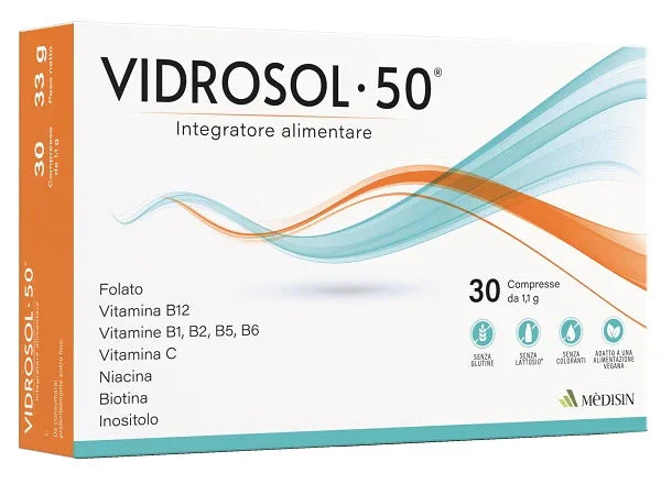 VIDROSOL 50 30 COMPRESSE - Farmaspeed