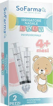 IRRIGATORE NASALE BABY 2 PEZZI SOFARMAPIU' - Farmaspeed