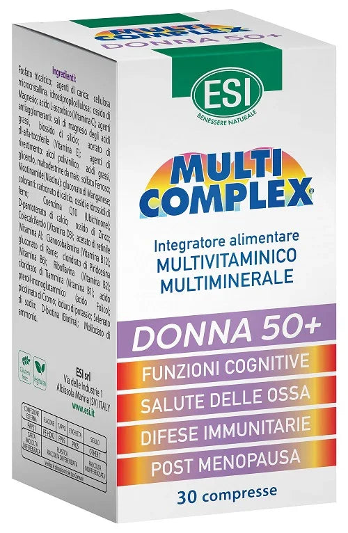 ESI MULTICOMPLEX DONNA 50+ 30 COMPRESSE - Farmaspeed