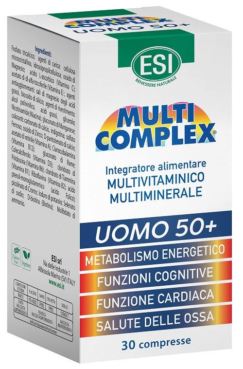 ESI MULTICOMPLEX MAN 50+ 30 TABLETS