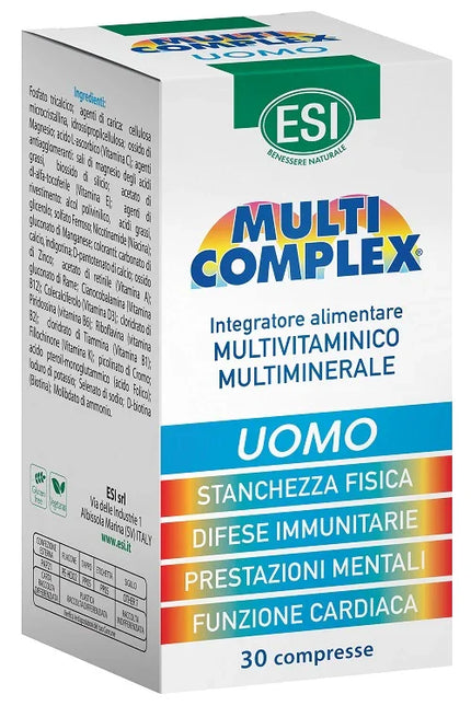 ESI MULTICOMPLEX UOMO 30 COMPRESSE - Farmaspeed