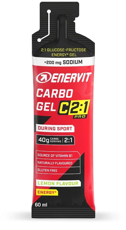 ENERVIT C2 1 PRO CARBO GEL LEMON CON SODIO 60 ML - Farmaspeed