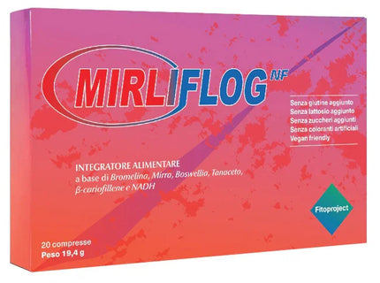 MIRLIFLOG 20 COMPRESSE NUOVA FORMULAZIONE - Farmaspeed