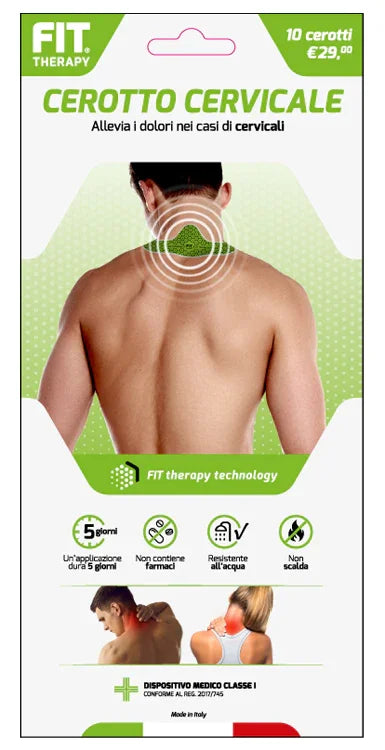 FIT THERAPY CEROTTO CERVICALE 10 PEZZI - Farmaspeed