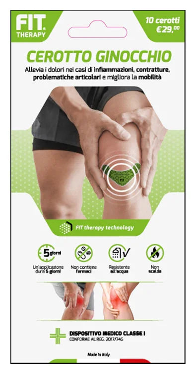 FIT THERAPY CEROTTO GINOCCHIO 10 PEZZI - Farmaspeed