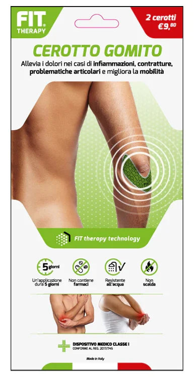 FIT THERAPY CEROTTO GOMITO 2 PEZZI - Farmaspeed