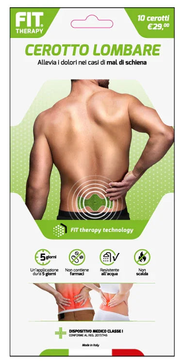 FIT THERAPY CEROTTO LOMBARE 10 PEZZI - Farmaspeed