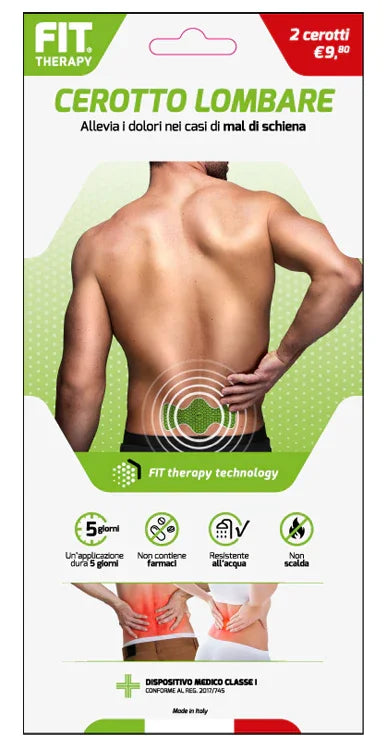 FIT THERAPY CEROTTO LOMBARE 2 PEZZI - Farmaspeed