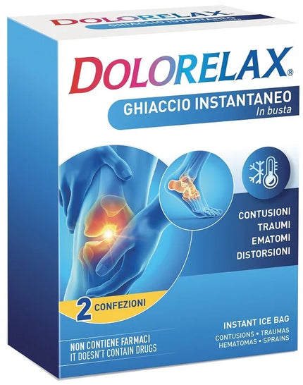 GHIACCIO ISTANTANEO DOLORELAX 2 BUSTE - Farmaspeed