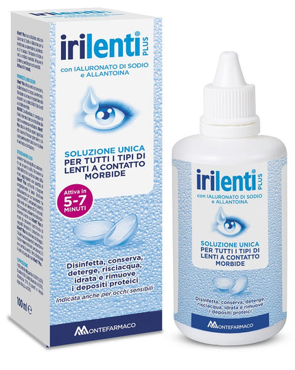 IRILENTI 100 ML UNIQUE SOLUTION FOR CONTACT LENSES