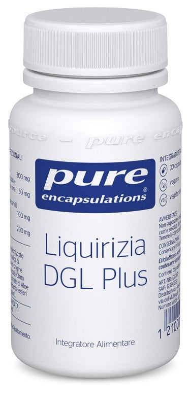 PURE ENCAPSULATIONS LIQUIRIZIA DGL PLUS 30 CAPSULE