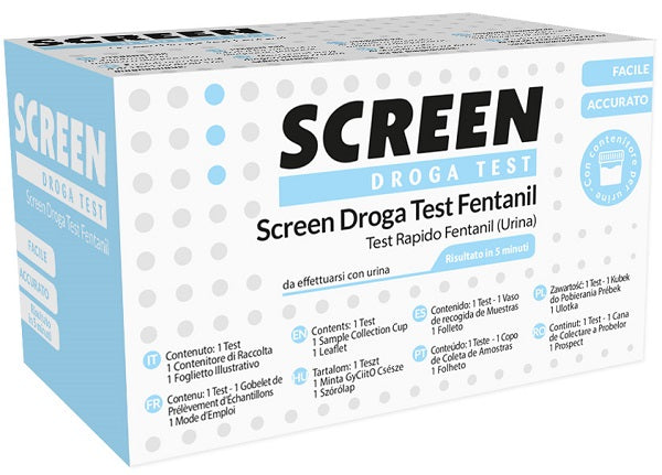 SCREEN DROGA TEST FENTANIL TEST RAPIDO RILEVAZIONE QUALITATIVA FYL NELLE URINE UMANE